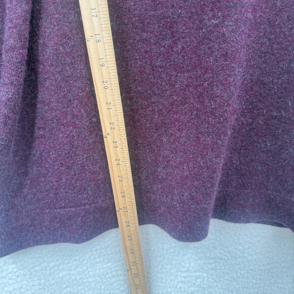 Mens Theory Donners Crew Neck Cashmere Sweater Size XXL Wine red Maroon G0988702 - Picture 8 of 9